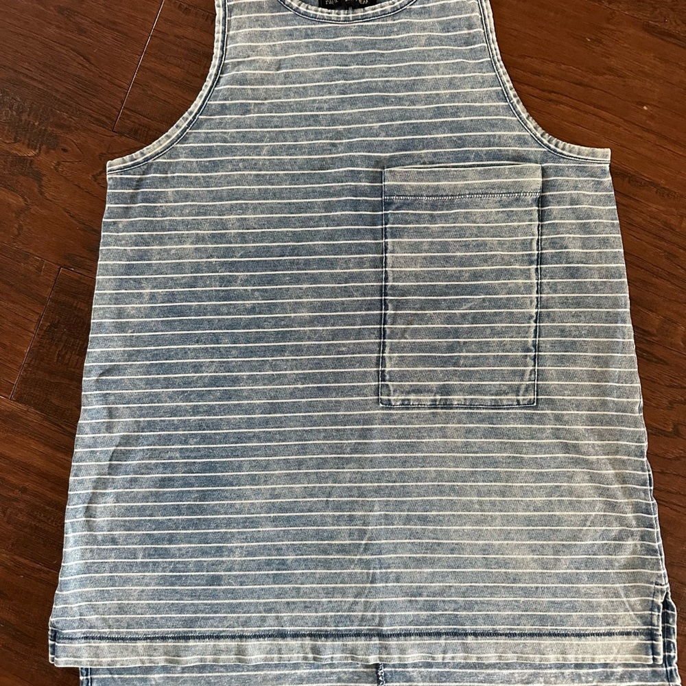 Rag & Bone Blue Striped Top